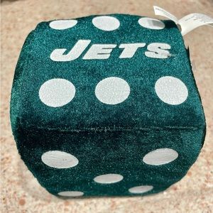 NWT - NFL Jets Plush Cube (Good Stuff Brand)